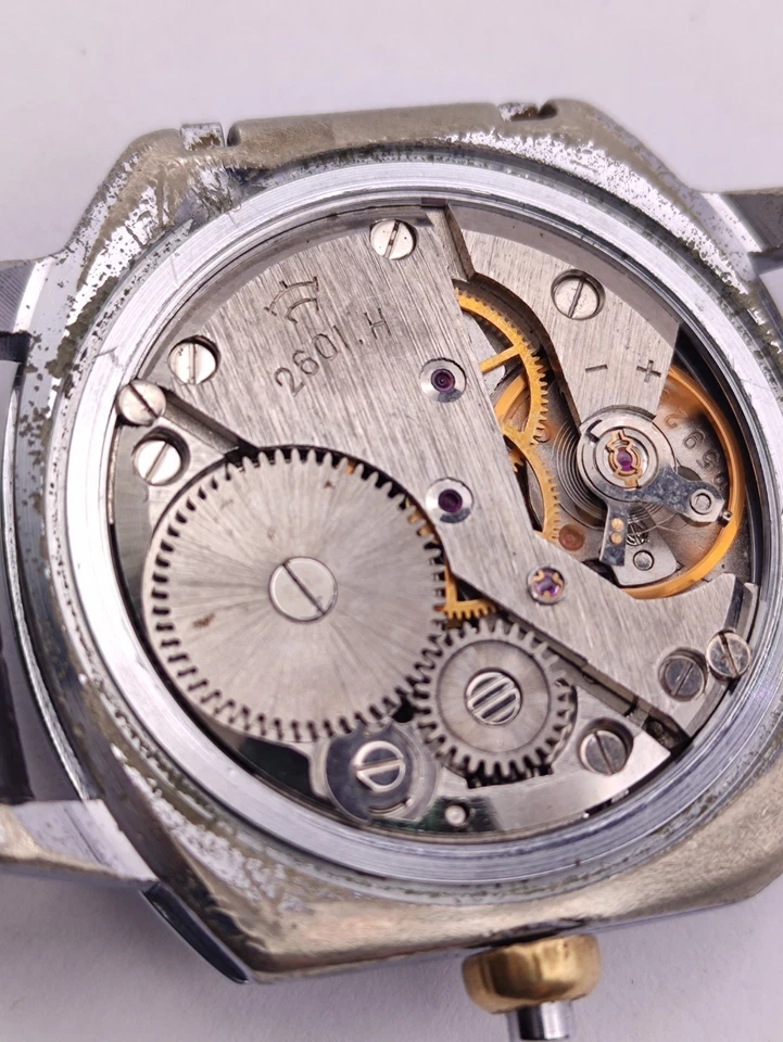 Reloj mecánico Braille RAKETA URSR para ciegos raro reparado Petrodvorets Foto 3 de 4