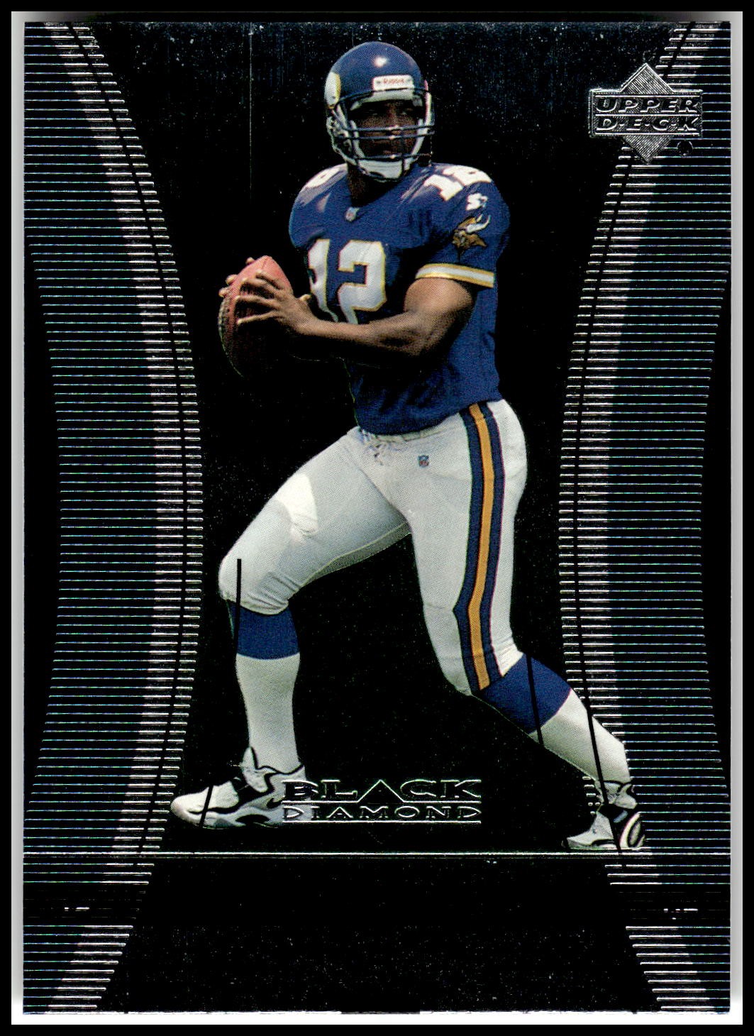Daunte Culpepper Upper Deck Black Diamond #117 Base
