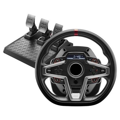Original T248X Racing Wheel+3 Pedals Compatible w/ Platfomrs for Xbox Series
