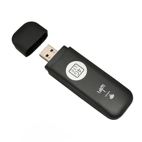 (Black)USB Adapter Micro SIM Card Slot 150Mbps 10 Users WPA WPA2 Encryption - Photo 11/12