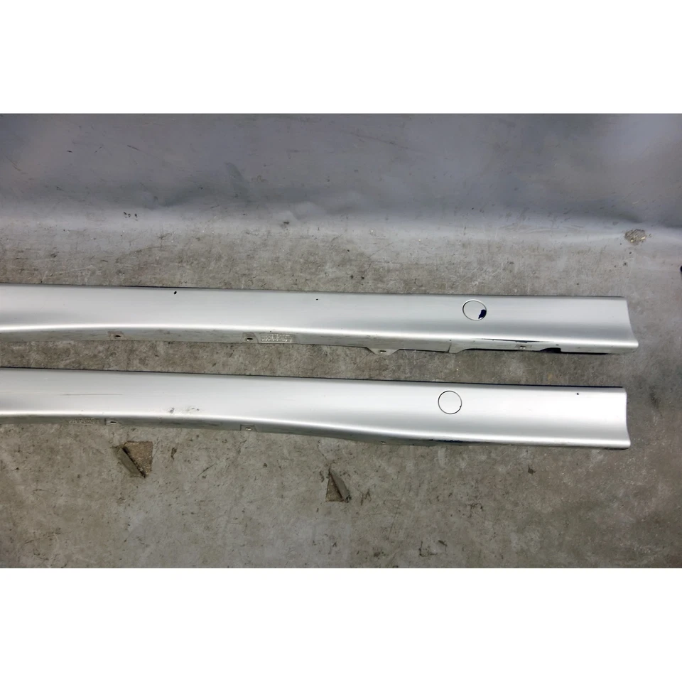 Par de paneles basculantes faldón lateral BMW E36 serie 3 1992-1999 plata titanio fabricante de equipos originales Foto 4 de 4