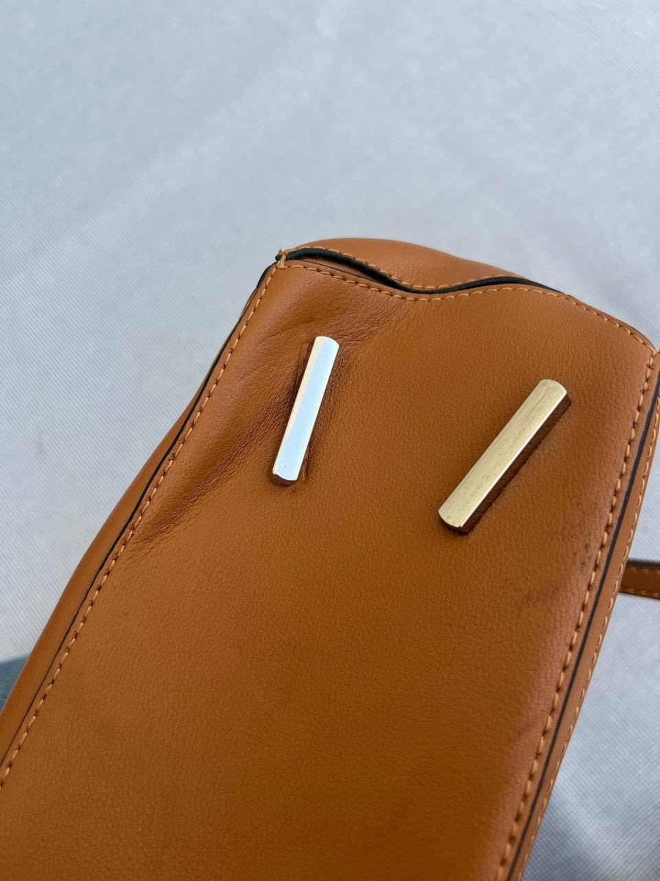 Loewe Puzzle Bag Small Crossbody Handbag Leather - Chesapeake Bay