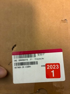 NEW Genuine LG Fridge Control Board EBR65002715 Same Day Shipping