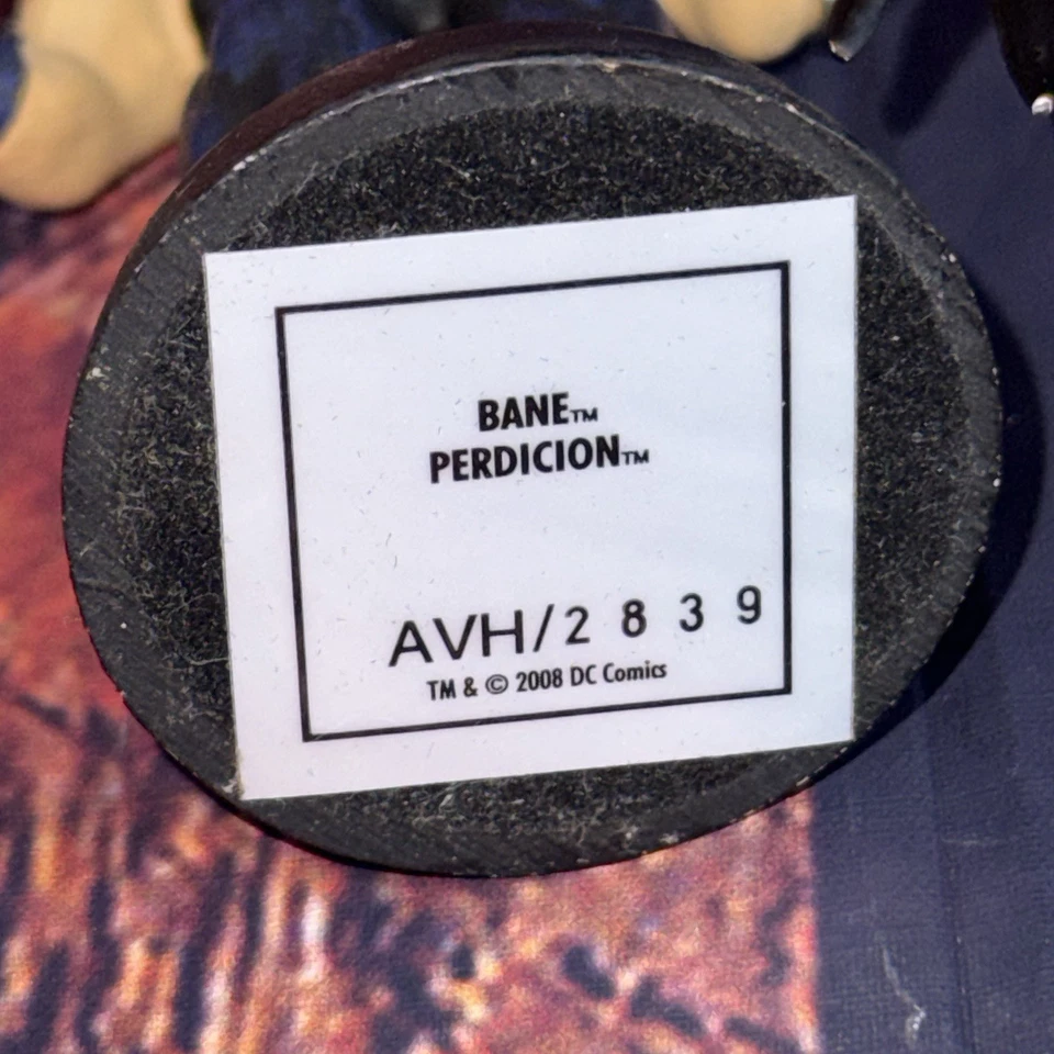 Estatuilla coleccionable fundido a presión Eaglemoss 2008 DC Comics BANE Foto 3 de 4