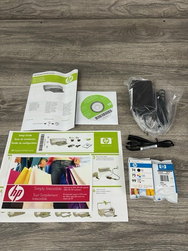HP DeskJet D4200 Workgroup Inkjet Printer GREAT No Box - Picture 2 of 4