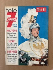 TÉLÉ 7 JOURS du 13/5/1961 -