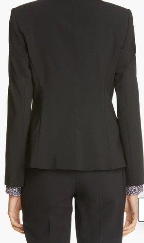 Hugo Boss Women's "Jaflink" Black One Button Blazer Women’s US 8 NWT - Picture 6 of 7