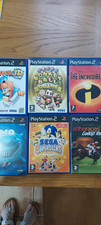 PlayStation 2 PS2 PAL Game Lot: Sonic Heroes, The Incredibles, SEGA Superstars