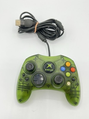 Original Microsoft Xbox Classic S Controller Grün Transparent getestet #3003