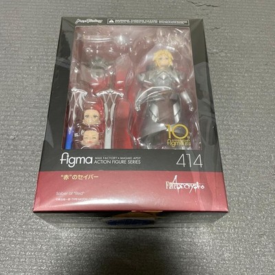 Figma 414 Red Saber Action Figure Unopened New Good Smile Company