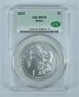 2023 Morgan Silver Dollar MS70 CAC CACg *3137