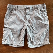 Carhartt Men's Size 36 Gray Forge Relaxed Fit Ripstop Cargo Work Shorts A22
