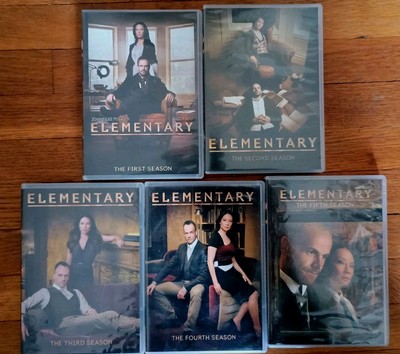 ELEMENTARY:  Seasons 1,2,3,4 & 5 DVD