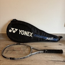 YONEX TITANIUM MESH RDTI 30 Tennis Racket & Case - Silver