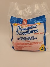 1995 Disneyland Adventure Mickey On Space Mountain McDonalds Happy Meal Toy