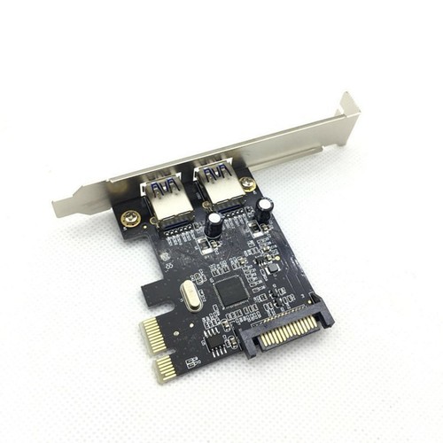 PCIE Expansion Card PCI-E to 2-Port USB3.0 5Gbps Convert Card Riser for8148 - Afbeelding 6 van 7