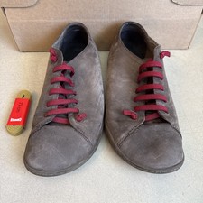 Camper Peu Cami Leather Sneakers Brown Low Top Shoes US 9 Men - extra laces