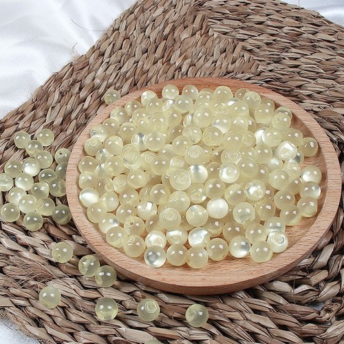 10Pcs 10mm Cheongsam Pearlescent DIY Sewing Buttons for Tang Suit Hanfu Resin Be - Picture 5 of 15