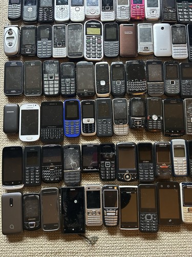 Job Lot Mix 100 x UNTESTED Mix of Mobile Phones - Photo 5 sur 5