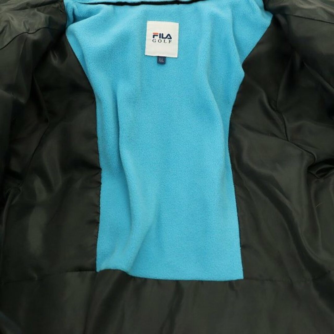 FILA GOLF HIGH NECK DOWN COAT LONG LL KHAKI AT Used