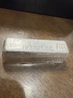Rare Vintage International DIA mint 10 Oz .999 Silver Poured Bar