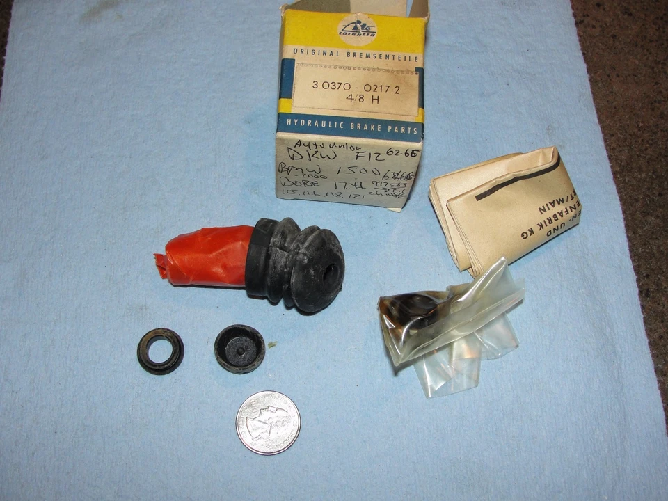 Raro OE ATE#3.0370-0217.2,4/8H 62-66 Auto-Union/DKW F12,62-66 BMW 1500-2000 17mm Foto 3 de 4