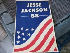 Jesse Jackson Original 1988 Presidential Campaign Poster Mint Condition