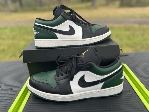 Size 9.5 - Nike Air Jordan 1 Low Green Toe 2021 (Z8)