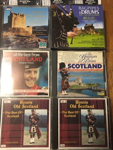 ROYAL SCOTTISH NATIONAL ORCHESTRA Songs of Scotland Bonnie alte Dudelsäcke & Schlagzeug