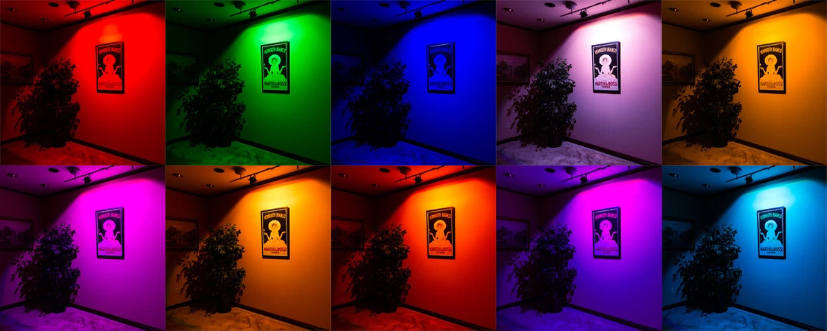 Red and green flood lights online