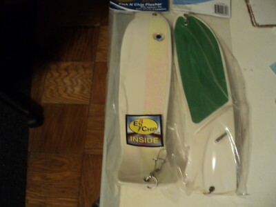 2 - PRO TROLL FISH N CHIP FLASHERS/E CHIP (FISH DOC GLOW TOP) NIP
