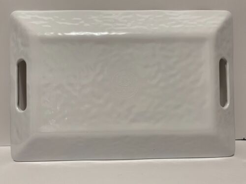 Michel Design Works Melamine Serving Tray Christmas Floral Serveware 14.75" - Picture 2 of 12