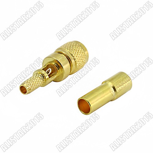 10x L5 Microdot 10-32UNF male Connector RG174 RG316 For Ultrasonic Flaw Detector - Picture 2 of 3