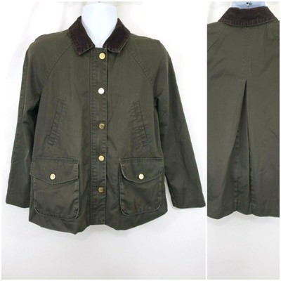 Tommy Hilfiger Mens Barn Coat Size M Army Green Hunting Field