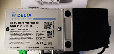 delta electronics Rfog ONH 1161 B1F-15Optische Empfänger, optical receiver 