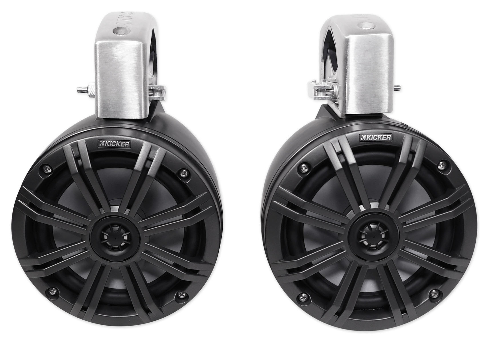 4 Колонки KICKER 45KMTC65 65 780 Вт для морской лодки вейкборда Башенные колонки со светодиодами