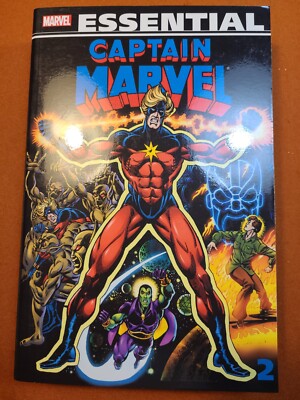 Marvel Essentials Captain Marvel Vol 2 Paperback Omnibus 2013 Comic