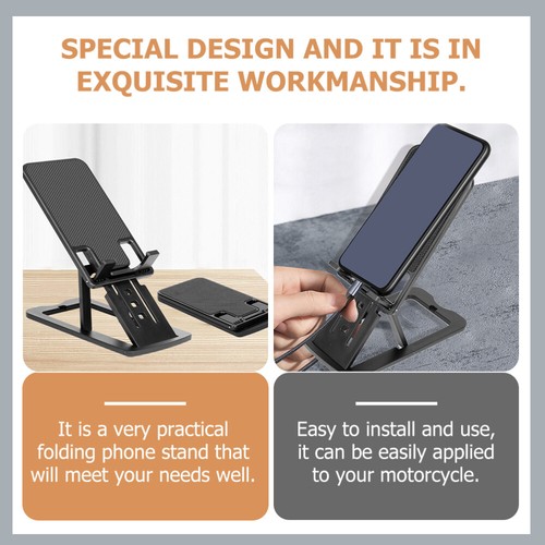 Mobile Phone Tablet Holder Portable Desktop Supports Foldable Stand - 第 4/12 張圖片