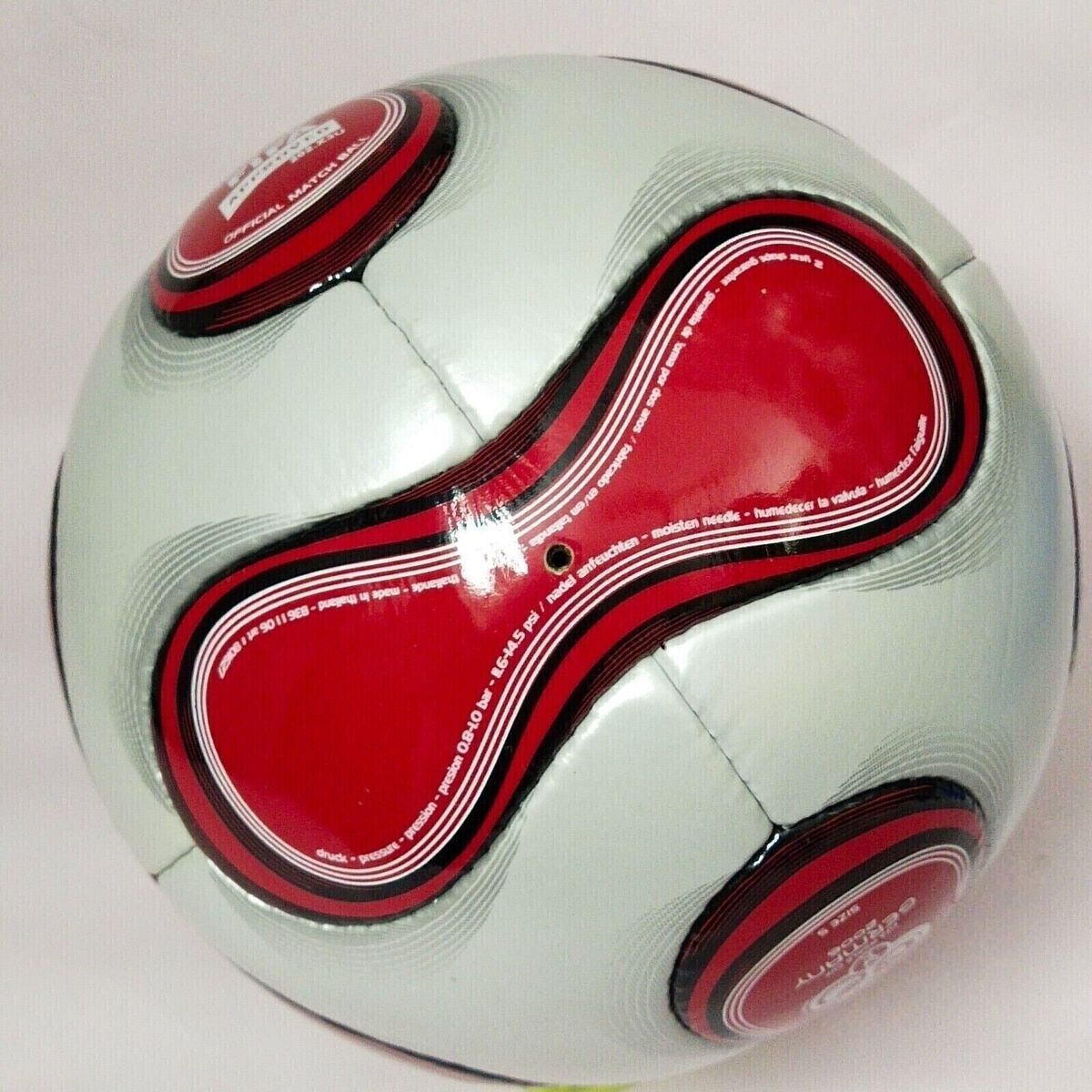 TEAMGEIST Adidas Germany RED FIFA Official 2006 Soccer Ball TEAMGEIST Adidas Germany RED FIFA Official 2006 Soccer Ball