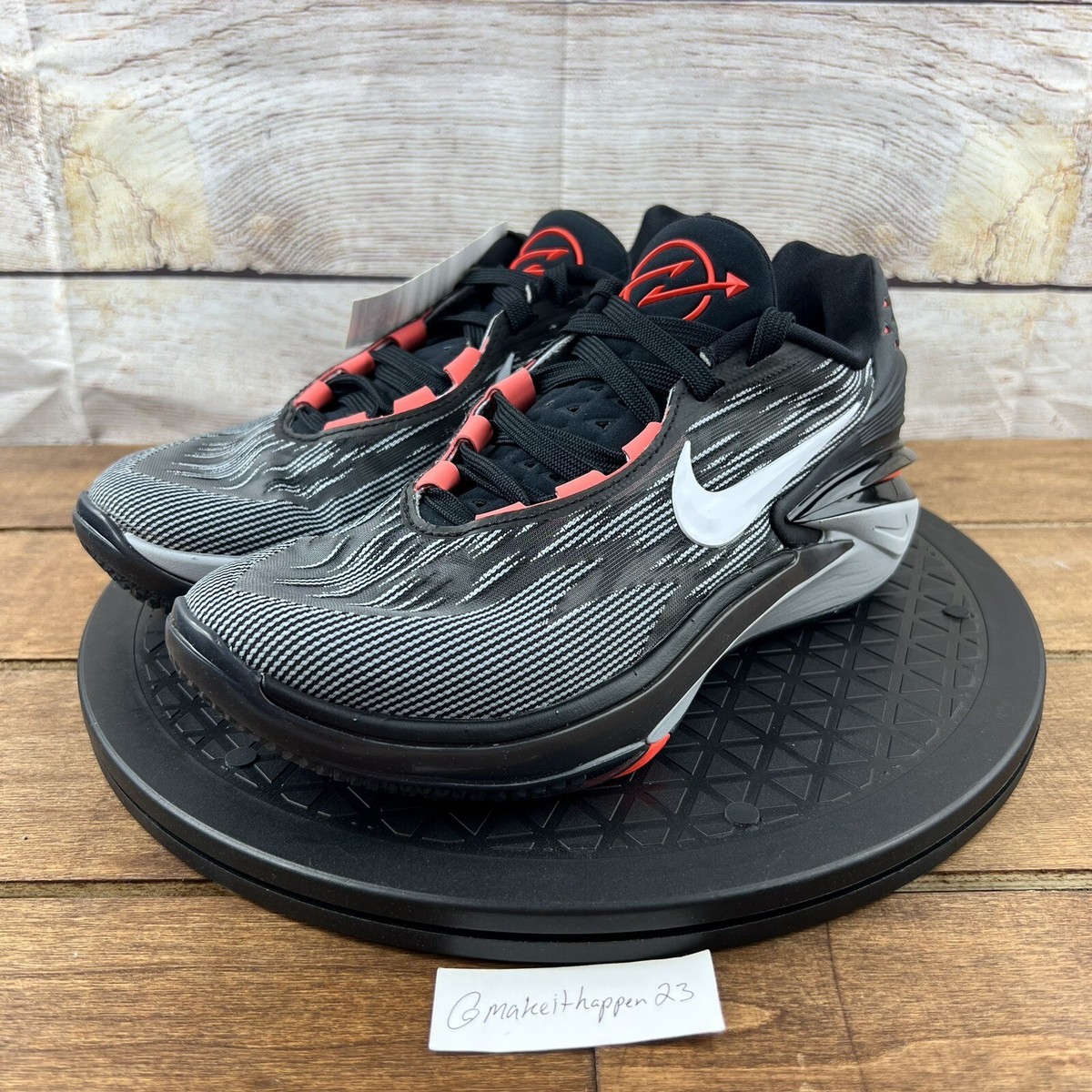 Nike Air Zoom GT Cut 2 Black Bright Crimson DJ6015-001 Men