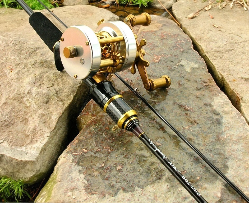 ロッド Greywolfglass rod 8ft5wt4pc Gloomis Fishing ROD SR842 GLX 2PC TROUT|PANFISH [10385-01