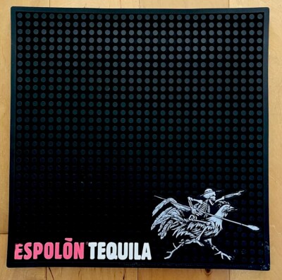 Espolon Tequila Rubber Wait Station Service Spill Bar Mat Brand New Barware