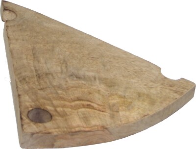Cut Käsebrett 30x25cm nachhaltige Premium Schneidebrett Mangoholz Schneidbrett