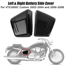 Fairing Battery Side Cover For Honda VTX 1800 C VTX1800C Custom 2002-2008 Black