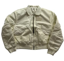 Elwood Flight Jacket in Cream