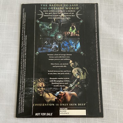 Jeu PS2 Primal Version Française Promo - Disque En Très Bon état
