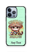 Cinco De Mayo Meow Cat Cute Cat Personalize Phone Case For iPhone Samsung Google