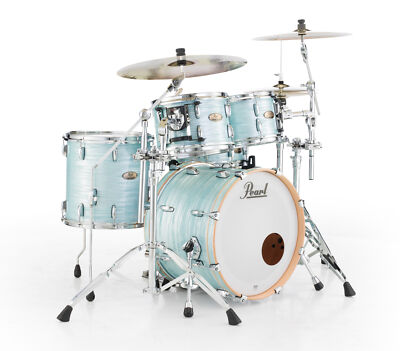 Pearl Session Studio Select Ice Blue Oyster 20/10/12/14 Drums Shells Auth Dealer