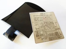 Document owners manual TRAY, DECAL & RUBBER HANDLE rear case Kawasaki Z1 KZ900