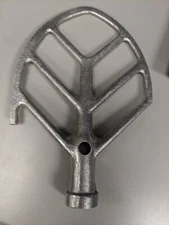 Hobart N50, N5B-  5 Quart Aluminum Flat Beater Attachment.